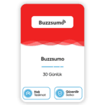 Buzzsumo – 30 Günlük