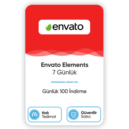 Envato Elements – 7 Günlük