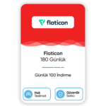 Flaticon – 180 Günlük