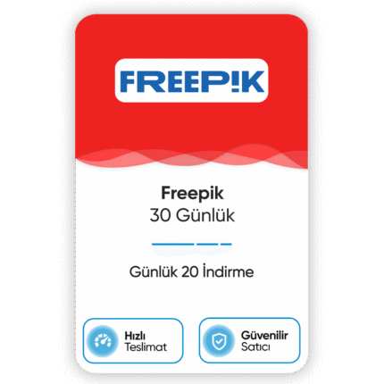 Freepik – 30 Günlük