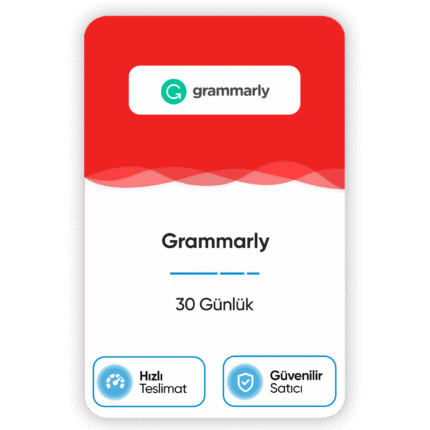 Grammarly – 30 Günlük