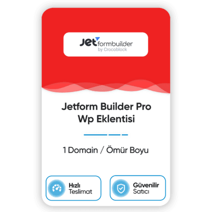 JetFormBuilder Pro – Wordpress Eklentisi