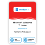 Windows 11 Home – Telefon Aktivasyon