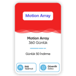Motion Array – 360 Günlük
