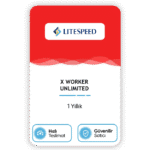 LiteSpeed X Worker Lisans VPS – 1 Yıllık