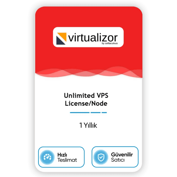 virtualizor Virtualizor Unlimited VPS License/Node - Görsel 1