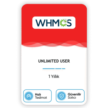 WHMCS Lisansı Unlimited User – 1 Yıllık